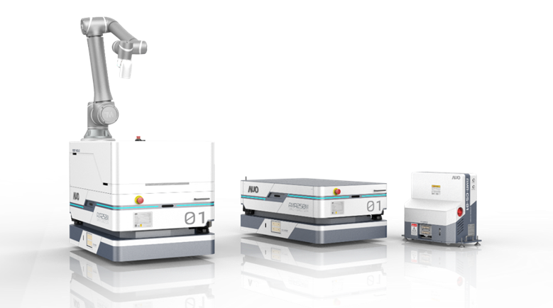 jbo竞博數位開發的自主式移動機器人（AMR250M），搭配全向輪並結合AI演算法、2D LiDAR、3D攝影機等技術，協助客戶實現產線全自動化